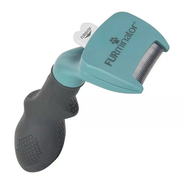 Comparer les prix de Brosse Anti-Mue - FURMINATOR - Taille S - Poils Longs - Réduction de la Perte de Poils - Ergonomique