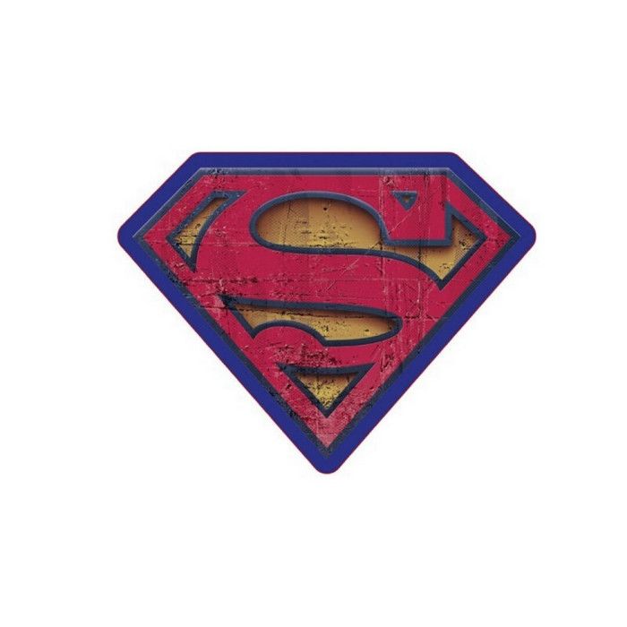Coussin - AYMAX - Logo Superman - Enfant - Polyester - Licence officielle