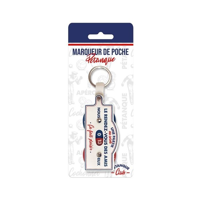Rare !!!!! Porte Clefs Fanny Compteur De Points De Boules De Petanque