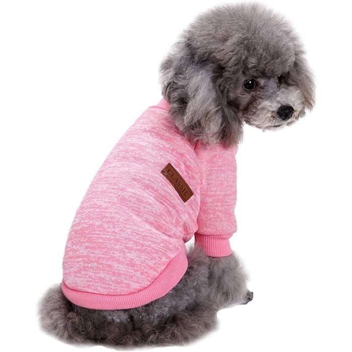 Meilleurs prix pour Vêtements pour chien pull doux épais et chaud pull dhiver pour chiot