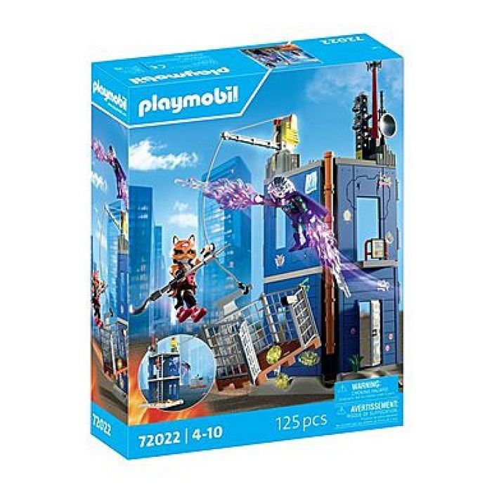 72022 Duel à la tour des héros - PLAYMOBIL - Jaune - Dès 4 ans
