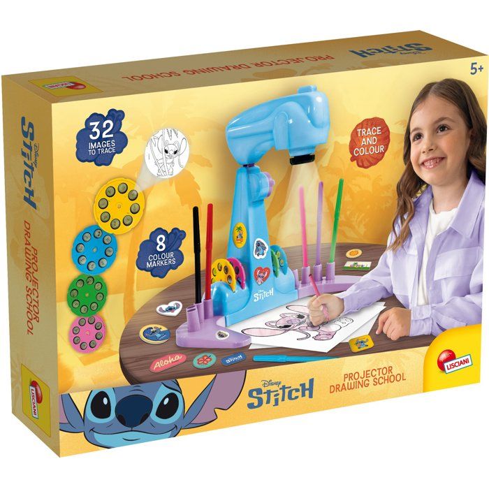 Liscianigiochi Projecteur De Dessins Et Accessoires Stitch – Kit Créatif Pour Enfants Lisciani - vue 2