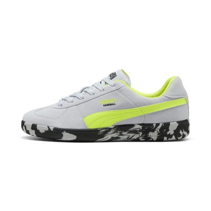 Chaussures indoor Puma Handball Berlin - silver mist-yellow alert-puma black