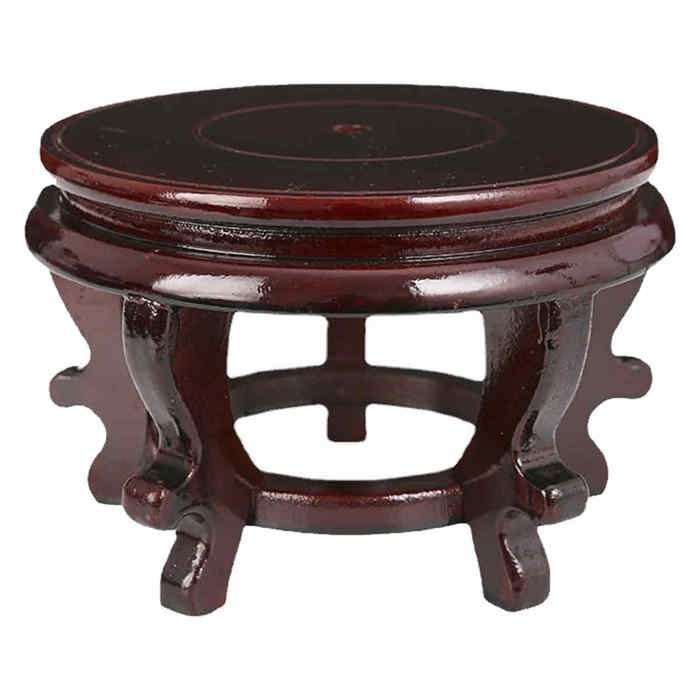 Support tabouret en bois pour plantes dintérieur style chinois ACCESSOIRES FABRICATION MAISON