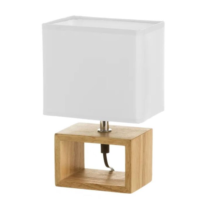 Lampadaire sur socle en bois 24 cm