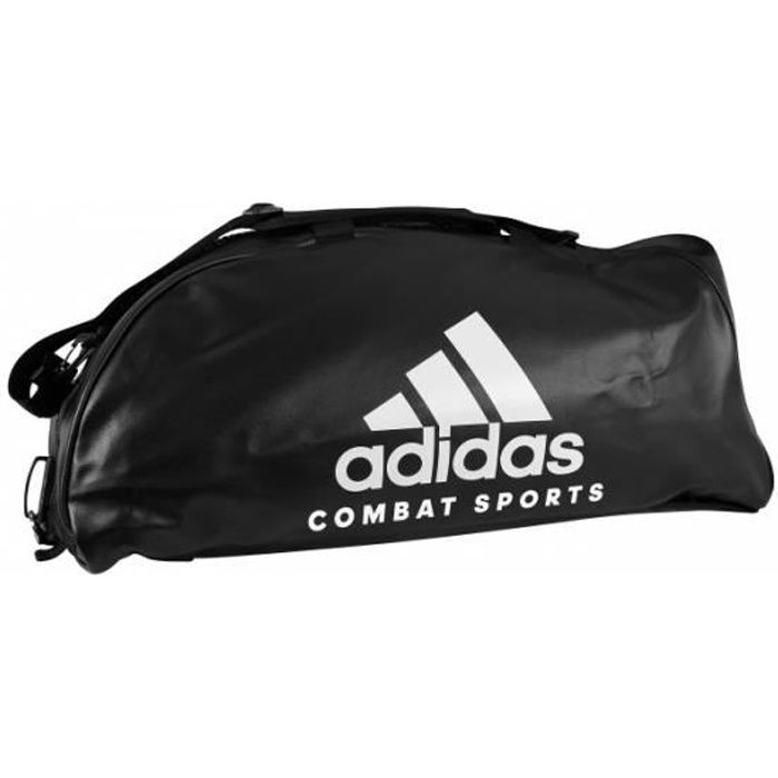 Adidas sac de sport d entra nement combat 2 en 1 noir blanc 59