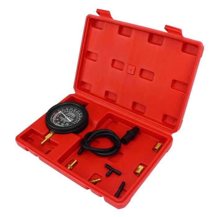 Installation Facile Remplacement Durashmall Kit De Jauge De Test De Pression De Carburateur Manomètre Diagnostic 01527 57-21 705-020