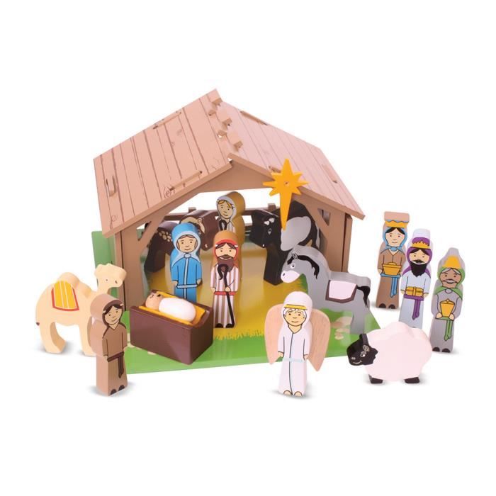 Creche De Noel Jouet Creche De Noel Cdiscount Jeux Jouets
