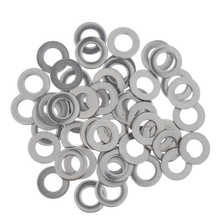 Lot de 100 rondelles iNOX m8 dIN a 2 127 70