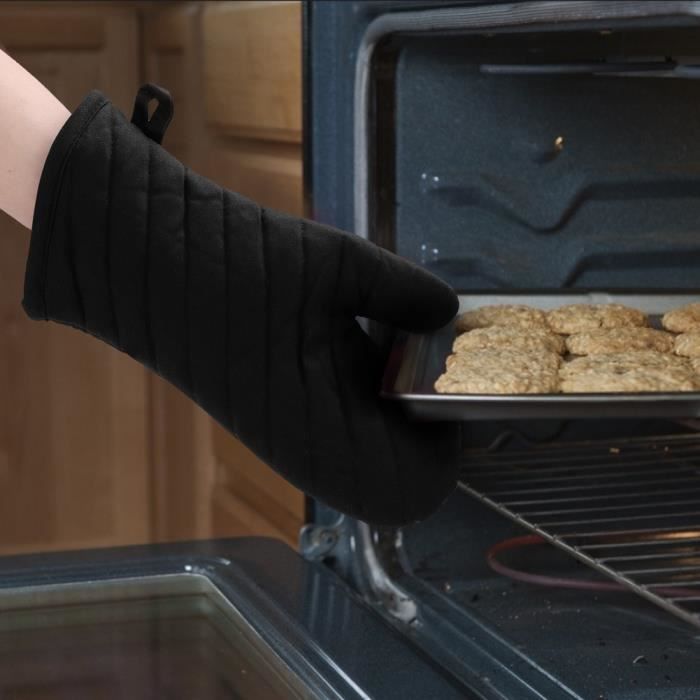 1 Pcs Coton Gant De Cuisine Anti Slip Resistant Chaleur Four A