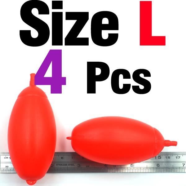 Galleggiante Rosso Per Pagaia SUP - 33 Cm, Foro 3 Cm, Diametro 7 Cm - Foto 3