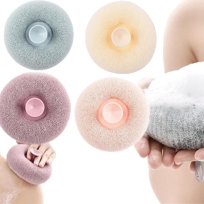 Éponge De Bain Naturelle Végétale - Grosse Taille 13x11x7 Cm - Pour Douche, Corps Et Visage - Sans Marque - Neuf