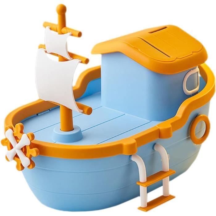 Tirelire Bateau Avec Serrure Cnwinu - Tirelire Enfants Garçons Filles Pour Économiser