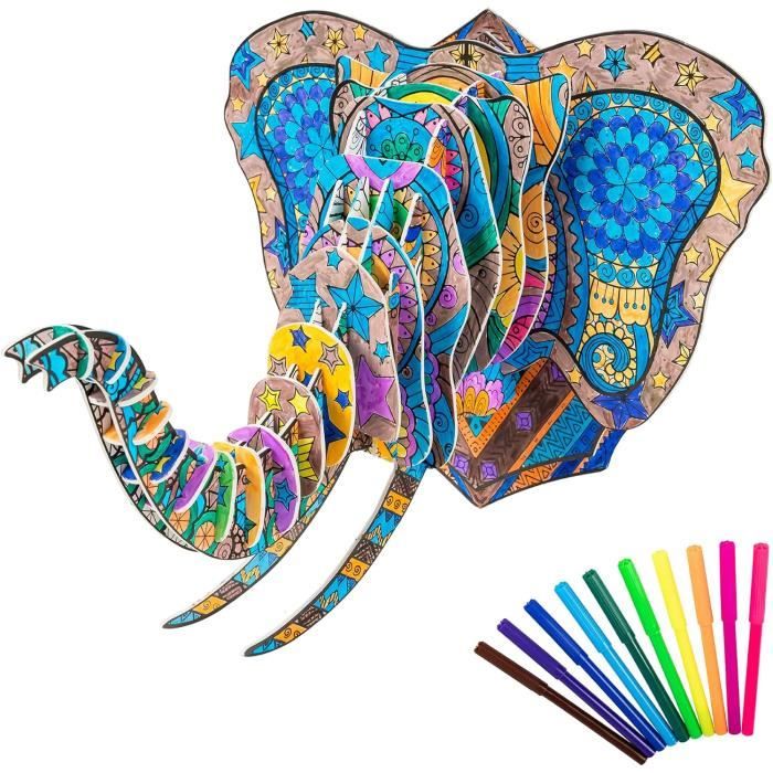 Puzzle Rotatif 4 En 1 Aragallant – Jouet éducatif Pour Enfants Dès 3 Ans, Cubes Tournants, Motifs Licorne