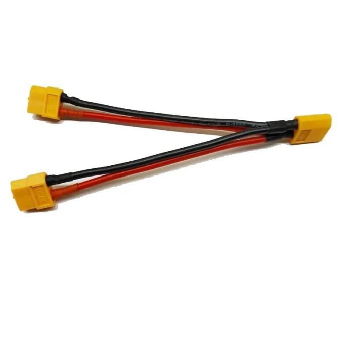 Câble Séparateur Y XT60 Pour Batteries Parallèles - Extension Double - Neuf