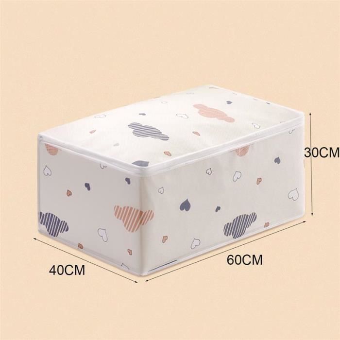 Sac de rangement pour couette 3 pièces,sac de rangement sous le lit,boîte de rangement,organisateur de rangement pour vêtements,sac pliable pour literie,sac organisateur domestique de grande capacité