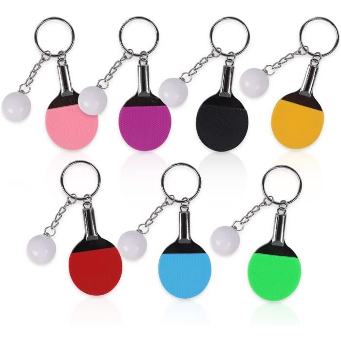 FUHAMJ 1 Pièces Porte-Clés Ping Pong Raquette De Ping Pong Porte-Clés Sport Métal, Boucle Étoile Pour Femmes Hommes Voiture Sac Téléphone Pendentif Jeu Souvenir(A FUHAMJ 1 Pièces Porte-Clés Ping Pong Raquette De Ping Pong Porte-Clés Sport Métal, Boucle Étoile Pour Femmes Hommes Voiture Sac Téléphone Pendentif Jeu Souvenir(A
