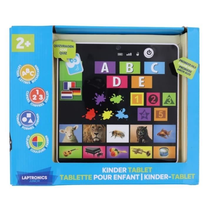 Tablette éducative pour enfant bilingue - Marque - Modèle - Batterie - 7  pouces - Bleu