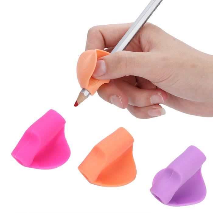 Poignee crayon Guide Doigt Enfant Grips pour Crayon Ergonomique Aide  Ecriture pour Enfant (couleur chaude) - Cdiscount Beaux-Arts et Loisirs  créatifs