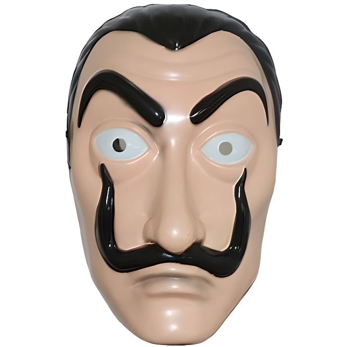 Masque Dali Anonymous La Casa De Papel Tu Noir Cdiscount Jeux Jouets Masque Dali Anonymous La Casa De Papel Tu Noir Cdiscount Jeux Jouets