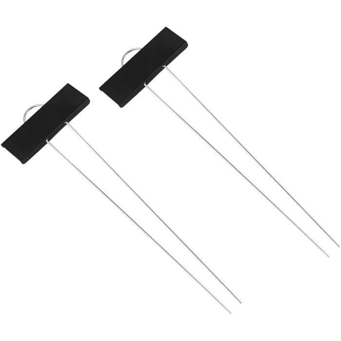 Support étiquettes 200mm 30 Crochets Pour étiquettes De Plantes - Acier Inoxydable 200mm, Marqueurs Jardin Pour Légumes Et Fleurs Crochets étiquettes Plantes