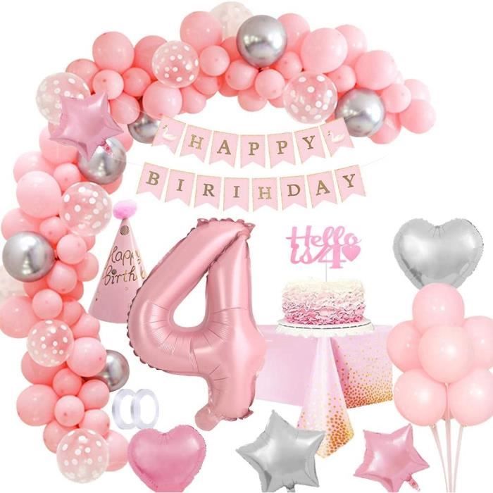 Déco Anniversaire Avec Ballons XXL Et Décos Sur Le Chiffre De L'âge