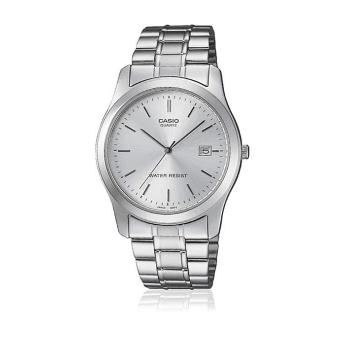 Montre casio acier homme cheap