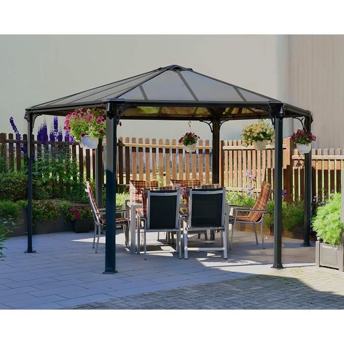 Tonnelles Palram Tonnelle De Jardin Monaco Structure En Aluminium Au Design Hexagonal Abri De Terrasse Pour Une Util 20500 Achat Vente Tonnelle Barnum Tonnelles Palram Tonnelle Cdiscount
