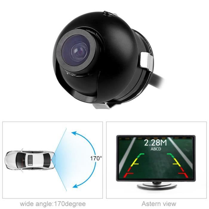 Cmos Hd Mini Camera Embarquee Voiture Ccd Hd 360 Vision Nocturne