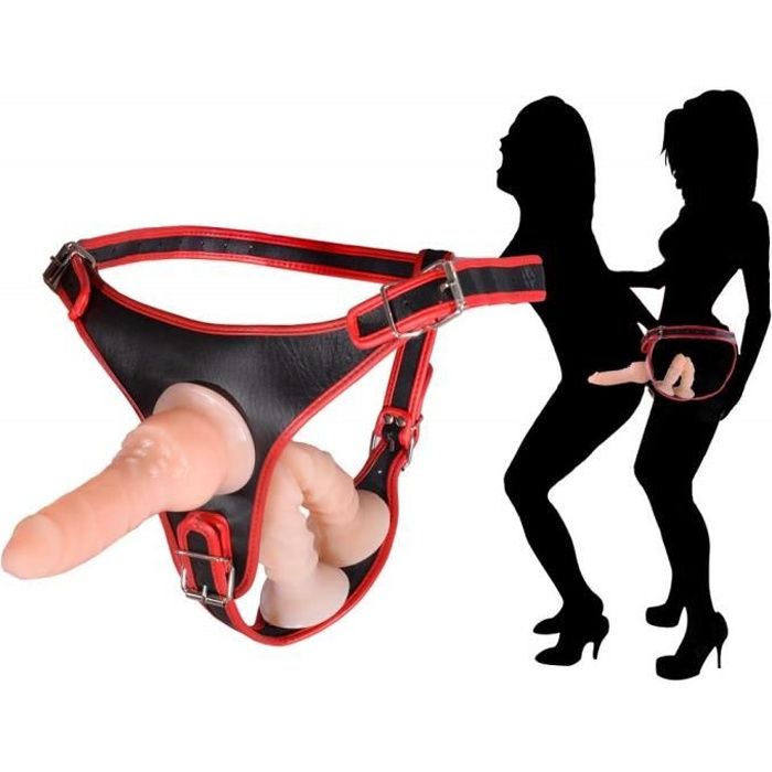 Godes Ceinture avec 3 Godemichets Strap-On Gode pénis pour Lesbiennes Sexe ...