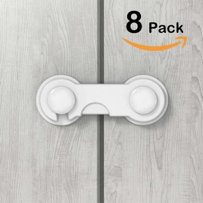 Lot de 8] Sécurité Enfant Portes de Placard,Canwn Pratique