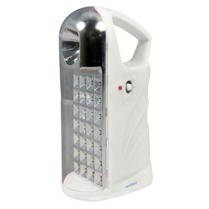Avidsen 103652 Blanc 28 Lampe S Led Integree Integre 6 H