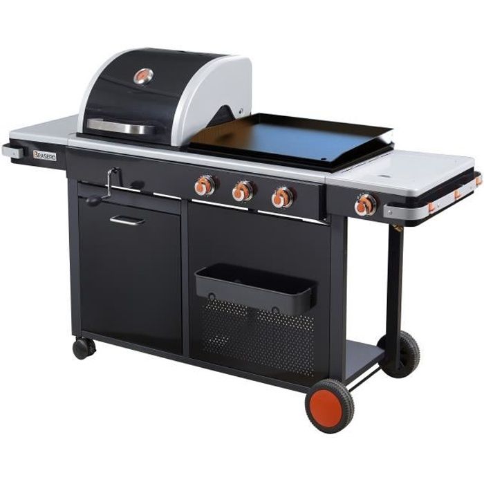 Barbecue Gaz 2 Bruleurs Et Plancha Achat Vente Pas Cher