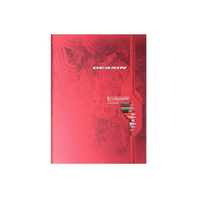CALLIGRAPHE Cahier de dessin 32 pages 120g format 17 x 22 cm  