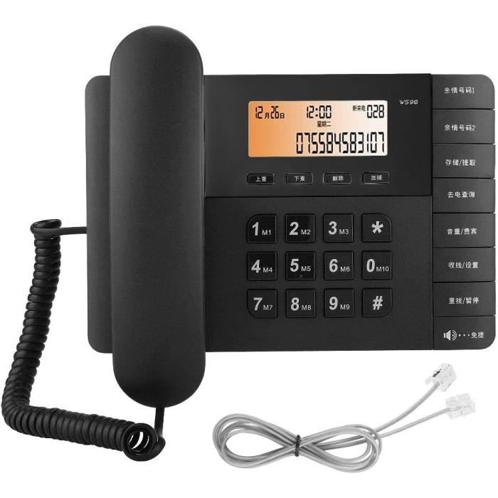 Téléphone Sans Fil À Domicile Téléphone Fixe Professionnel Avec — free download