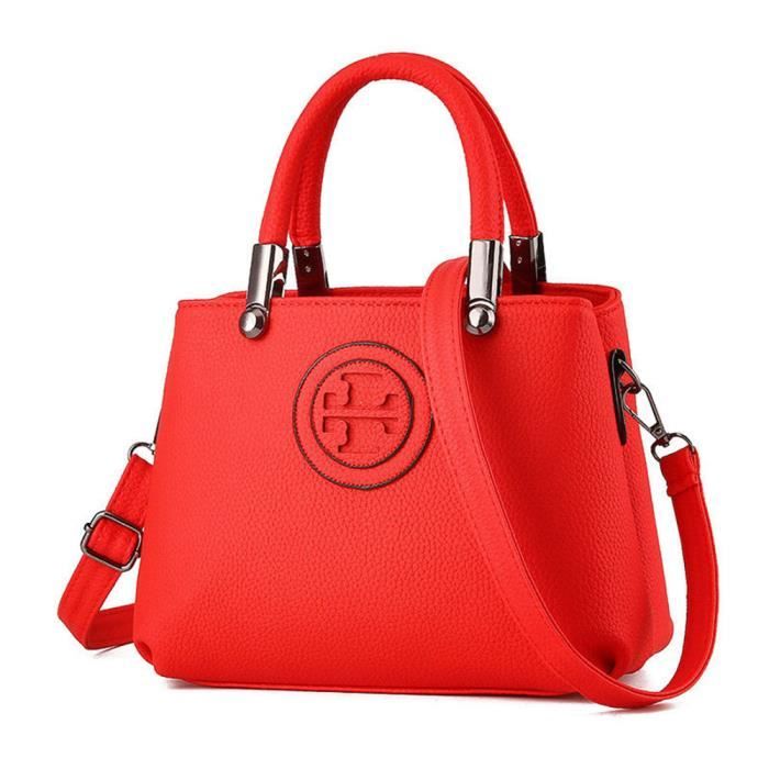 Sac a main rouge femme Clearance