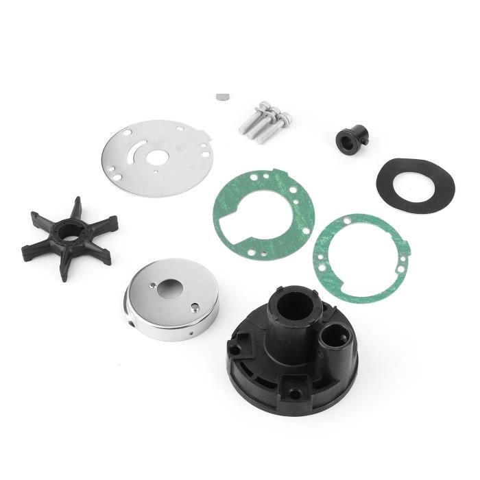 Kit Réparation Turbine Pompe à Eau Hors-Bord 4-5HP 2T | Compatible Réf. 6E0-W0078 | Nylon/Caoutchouc