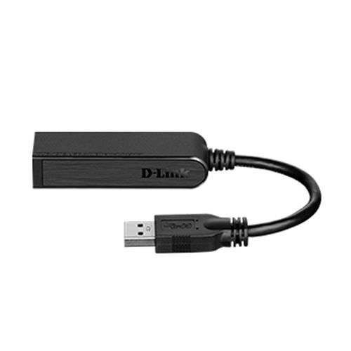 D-Link DUB-1312, Interne, Avec fil, USB, Ethernet, 1000 Mbit-s, Noir