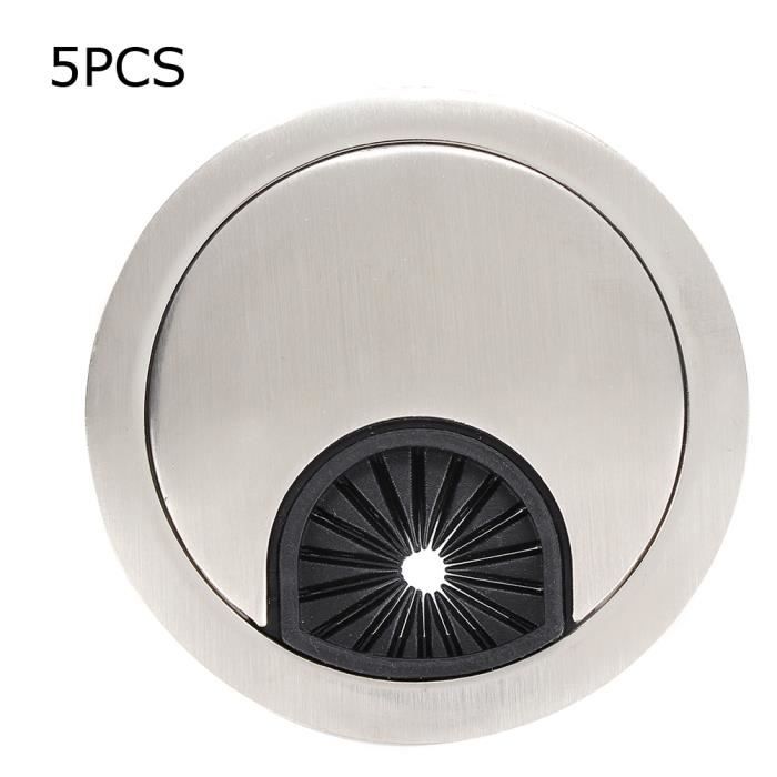 EJ.life 5pcs Computer Desk Hole Cover, Wire Hole Cover, for Office