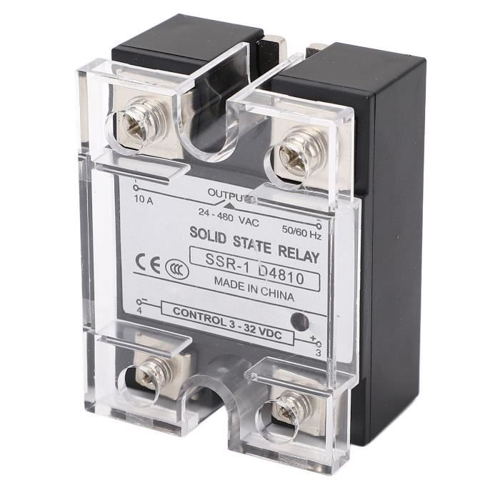 Relais De Contrôle De Surtension GEYA 0.05-16A - Tension AC/DC 24-240V, SPDT, Neuf