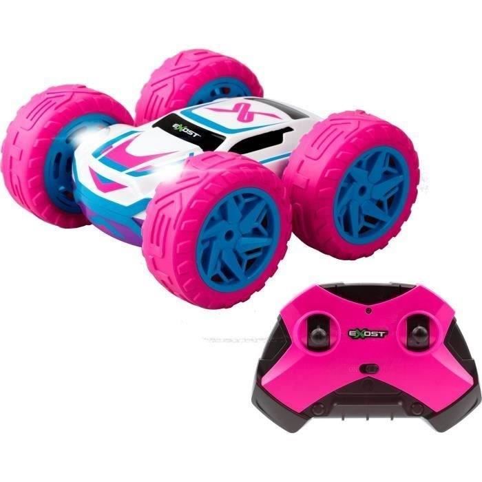 Voiture télécommandée 360 CROSS ROSE à batterie - Exost - Vitesse 10 km/h -  Pour enfant dès 5 ans - Cdiscount Jeux - Jouets