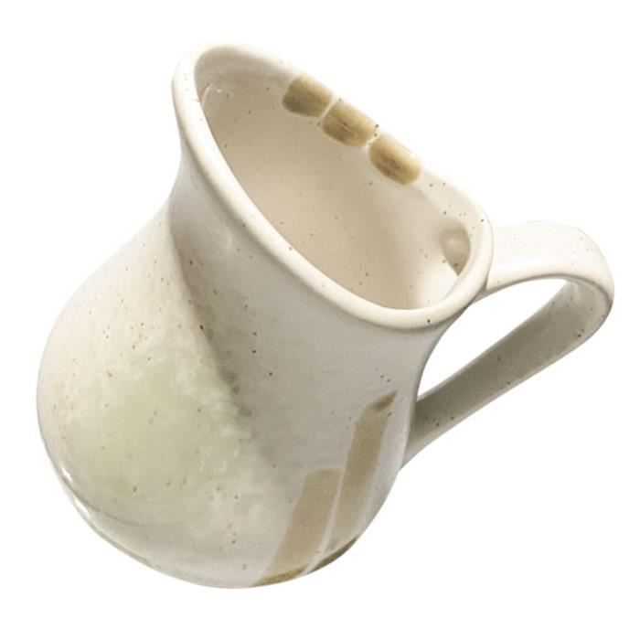 Pichet à Lait En Céramique Mikinona - Doré, Petit Format Pour Latte Art Et Café