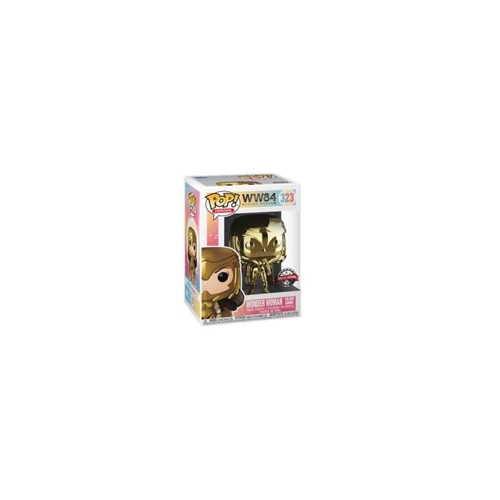FUNKO POP FUN47372 Wonder Woman Gold Power del 1984 Heroes N.323 Neuf - vue 4