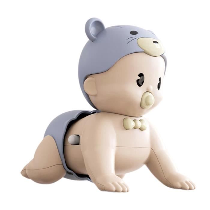 Electrique Ramper Poupee Musicale Jouet Educatif Pour L Age 0 1 2 Ans Bebe Apprendre A Montee Jouet Pour Bebe 0 6 12 Bleu Cdiscount Jeux Jouets