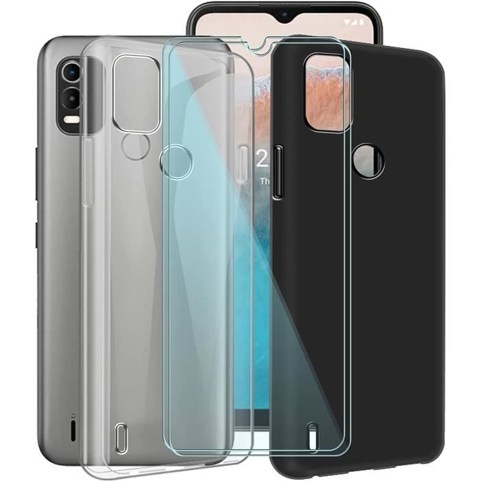 Coque Xiaomi 17 + 2 Films Verre Trempé - Protection Anti-choc - Ultra Mince - Transparente