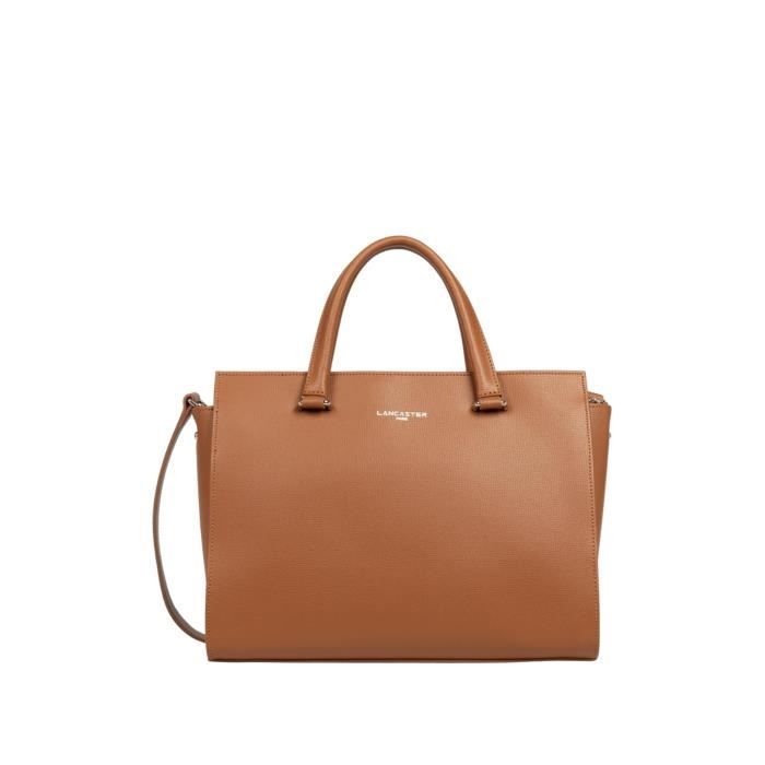 Sac a main Lancaster Ref 62048 Camel 31 24 14 cm Cdiscount Bagagerie Maroquinerie