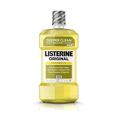 Listerine Original Oral Care Antiseptic Mouthwash With Germ Killing Formula To Fight Bad Breath