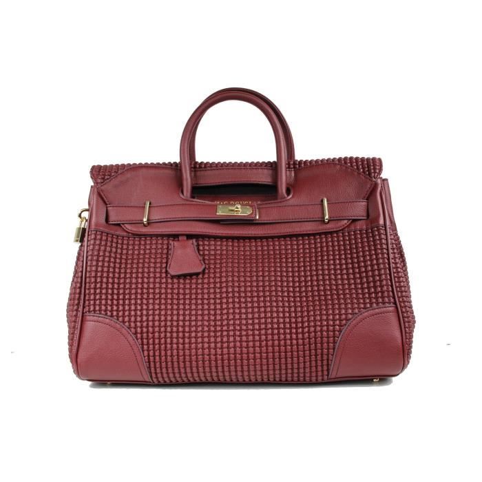 Sac Mac Douglas Pyla S Bryan Matelass carreaux Aubergine Violet