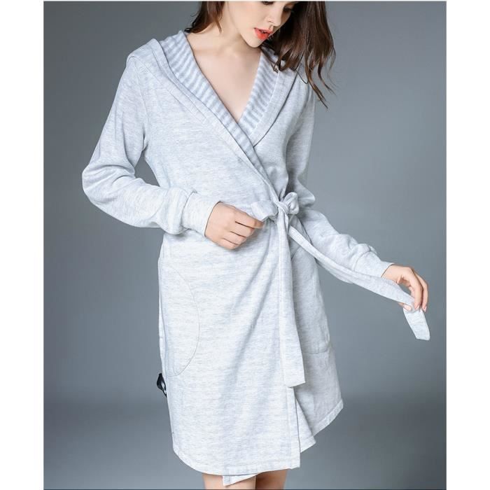 Pyjama femme avec peignoire clearance