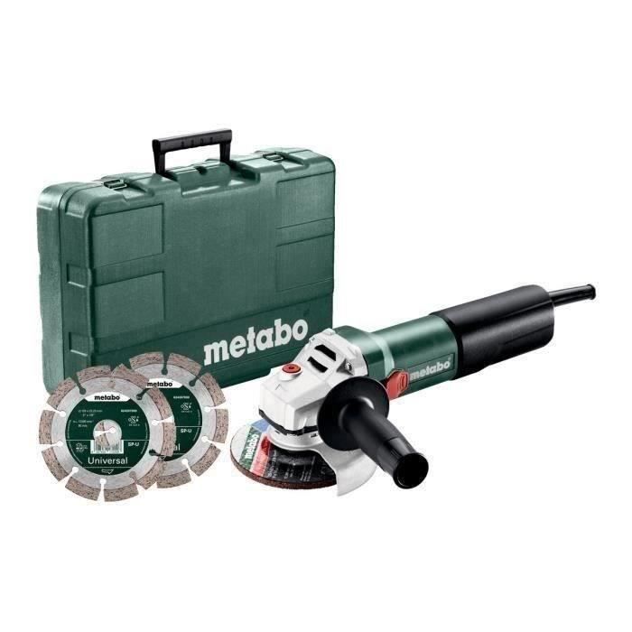 Meuleuse d'angle METABO WQ 1100 125